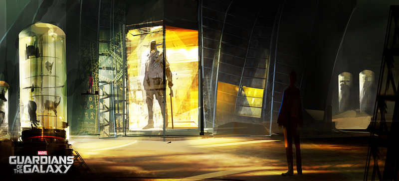 Illustration for article titled Alternate Versions Of The Collector's Lair From Guardians Of The Galaxy